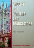 English for Writers and Translators