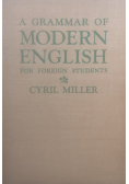A grammar of modern english for foreign students