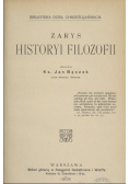 Zarys historyi filozofii 1909 r.