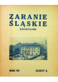 Zaranie śląskie rok VII zeszyt 2 1931 r.
