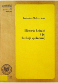 Historia książki i jej funkcji
