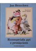 Rozmawiała gęś z prosięciem