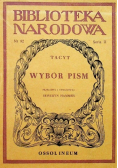 Tacyt Wybór pism
