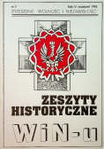 Zeszyty Historyczne WIN u Nr 7