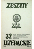 Zeszyty 32 literackie rok VIII