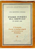 Polskie powieści dla dziewcząt po roku 1945