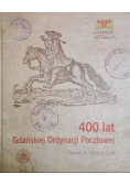 400 lat Gdańskiej Ordynacji Pocztowej