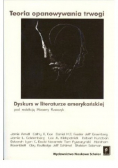 Teoria opanowania trwogi dyskurs w literaturze amerykańskiej