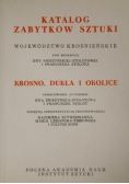 Katalog zabytków sztuki województwo krośnieńskie