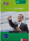 Pons Angielski w firmie Wystąpienia i prezentacje z płytą CD