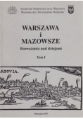 Warszawa i Mazowsze Rozważania nad dziejami Tom I