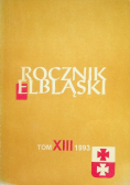 Rocznik Elbląski tom XIII