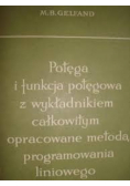 Potęga i funkcja potęgowa z wykładnikiem całkowitym opracowane metodą programowania liniowego
