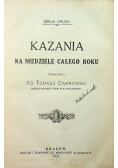 Kazania na niedziele całego roku 1925 r