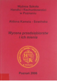 Wycena przedsiębiorstw i ich mienia w warunkach inflacji
