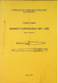 Bagnety europejskie 1801 1945  dedykacja autora