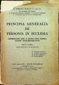 Principia Generalia de Personis in Ecclesia