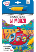 Pokoloruj i znajdź w morzu