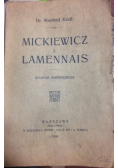 Mickiewicz i Lamennais  1909 r.