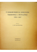 Z Korespondencji Kościuszki Urzędowej i Prywatnej 1939 r.