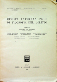 Rivista internazionale di filosofia del diritto