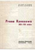 Prasa Rzeszowa XIX i XX wieku