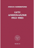 Listy amerykańskie 1953 1983