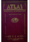 Atlas pocztowo komunikacyjny Rzpl Polskiej 1929 r.