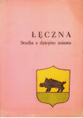 Łęczna Studia z dziejów miasta