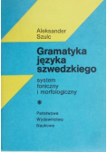 Gramatyka języka szwedzkiego