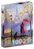Puzzle 1000 Paryż we troje