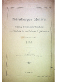 Nürnberger Motive Sammlung architektonischer Einzelheiten vom Mittelalter bis zum Ende des 18 Jahrhunderts 1896r