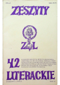 Zeszyty literackie 42