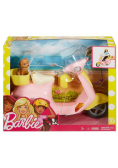 Barbie skuter ze szczeniaczkiem