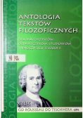 Antologia tekstów filozoficznych  Część II