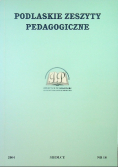Podlaskie zeszyty pedagogiczne nr 10