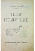 Z dziejów literatury polskiej 1907 r.