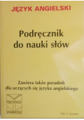 Język angielski Podręcznik do nauki słów