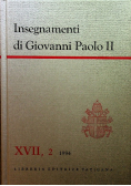 Insegnamenti di Giovanni Paolo II Tom XVII Część 2 1994
