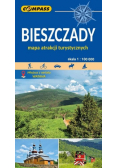Mapa atrakcji tur. - Bieszczady 1:100 000