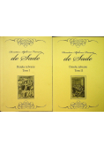 De Sade Dzieła zebrane tom 1 i 2