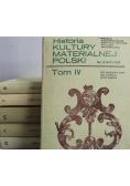 Historia Kultury materialnej Polski tom 1 do 6