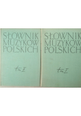Słownik Muzyków Polskich Tom 1 i 2
