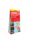 Chorwacja, Słowenia, Bośnia i Hercegowina, Serbia, Czarnogóra, Kosowo, Macedonia; papierowa mapa sam