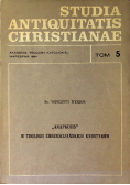 Studia antiquitatis christianae Tom 5