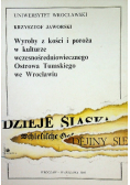 Wyroby z kości i poroża w kulturze wczesnośredniowiecznego Ostrowa Tumskiego we Wrocławiu