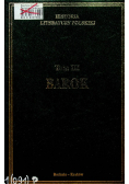 Historia literatury polskiej tom 3 Barok