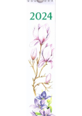 Kalendarz 2024 paskowy Kwiaty