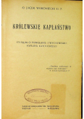 Królewskie Kapłaństwo 1919 r.