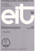 Matematyka część III Podręczniki akademickie